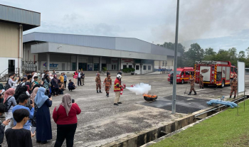 Sesi Fire Drill bersama JKKP FTKA dan Jabatan Bomba & Penyelamat Negeri Pahang  & UMP pada 28 Oktober 2022 